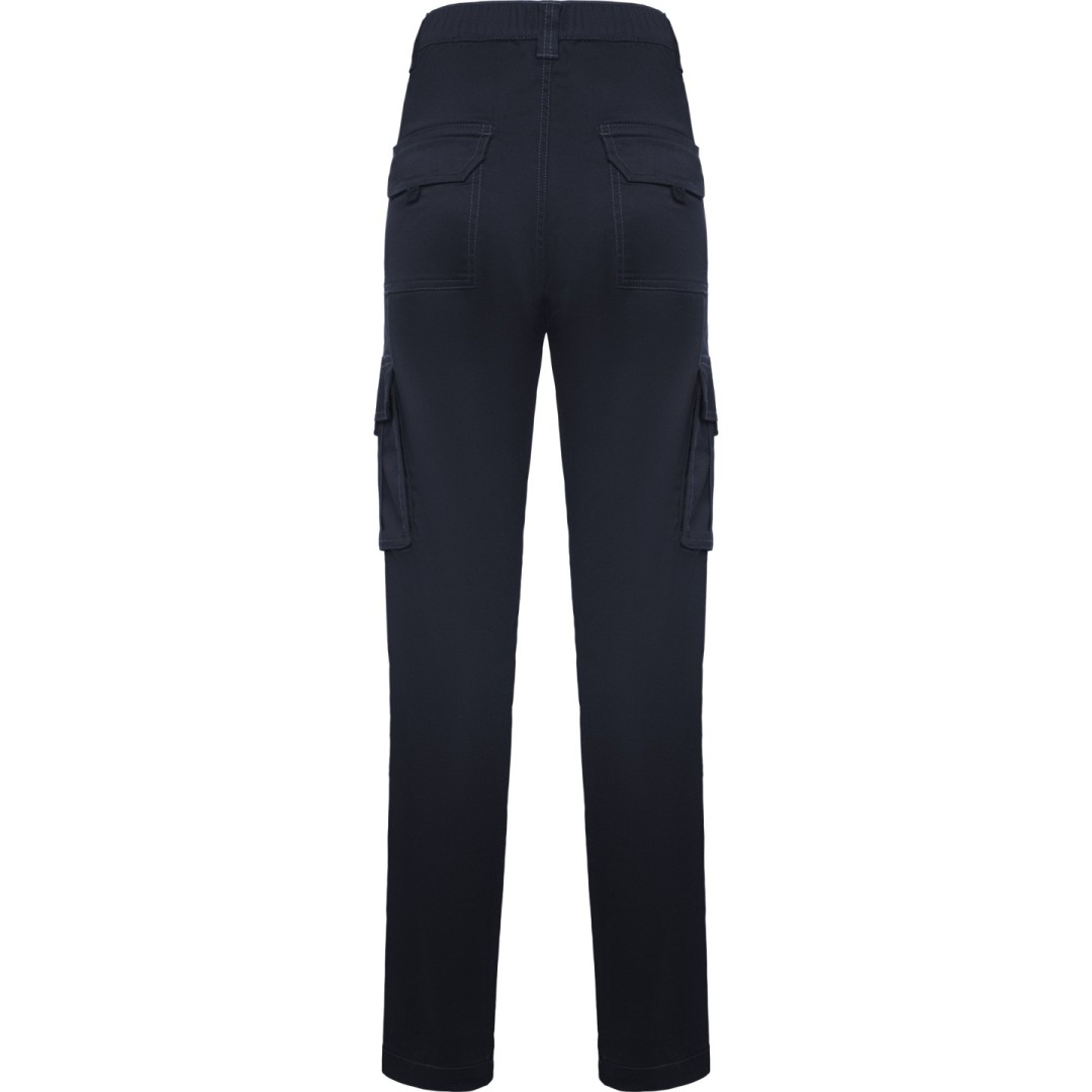 Pantalón Largo Laboral Tejido Sarga Mujer DAILY...