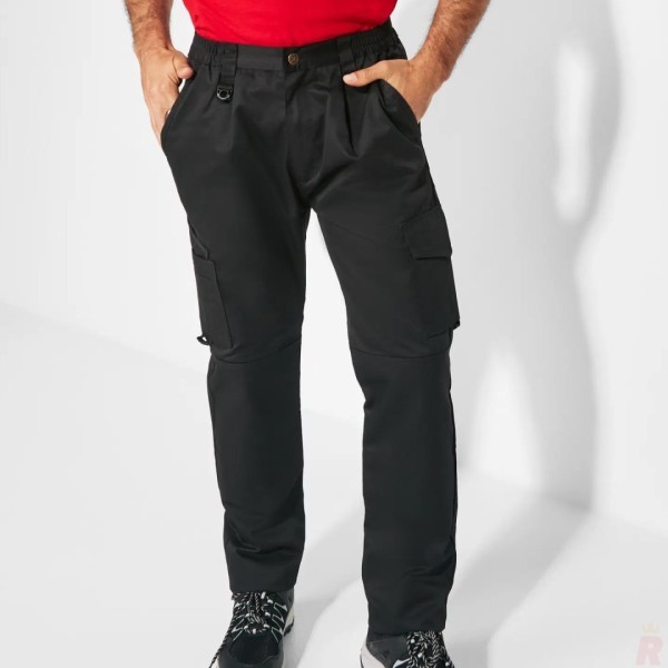 Pantalón Largo Recto Laboral Sin Pinzas Hombre PROTECT