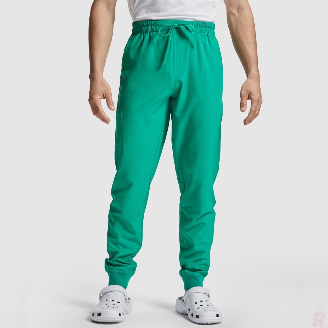 Pantalón Largo Servicios Recto Microfibra...