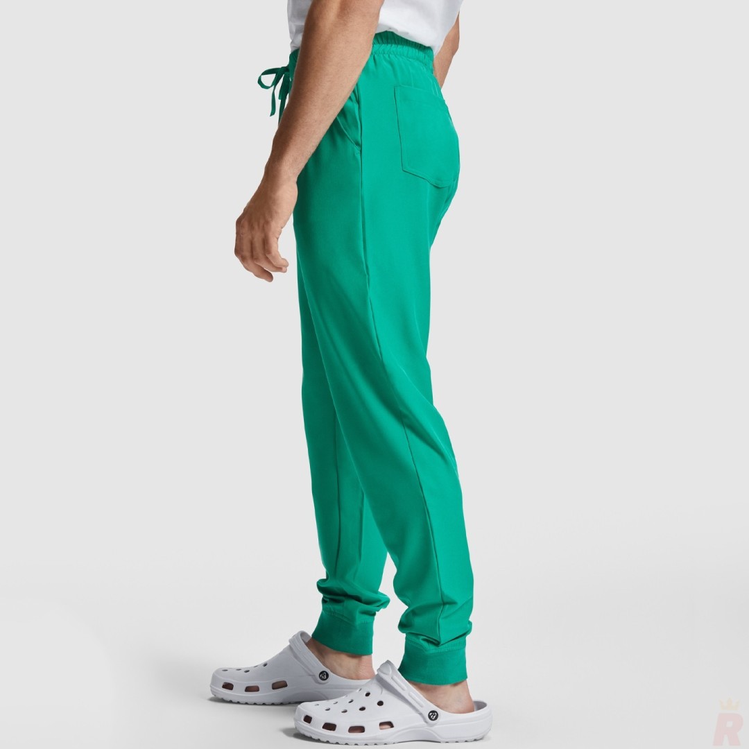 Pantalón Largo Servicios Recto Microfibra...