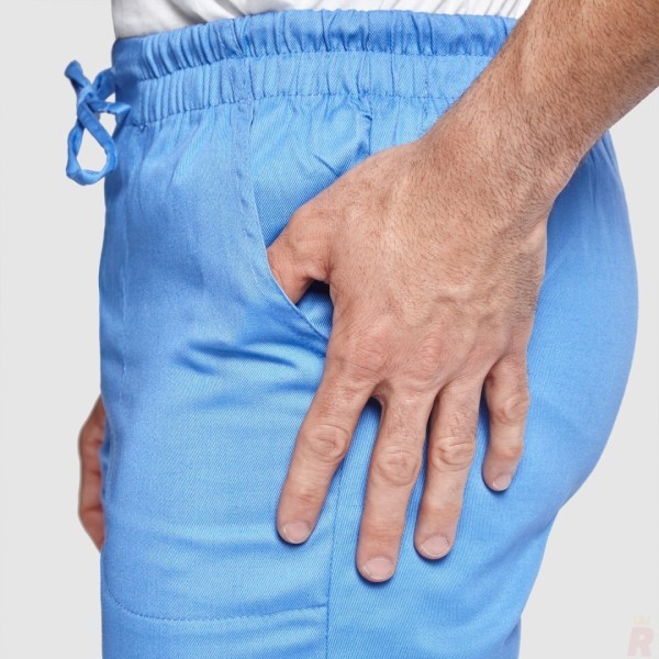 Pantalón Largo Servicios Recto Sarga Unisex CARE