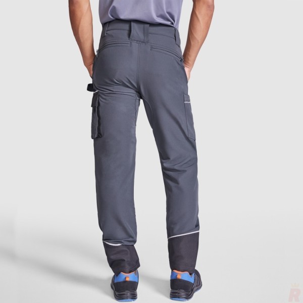 Pantalón Largo Técnico Laboral Stretch Multibolsillos Unisex WALL
