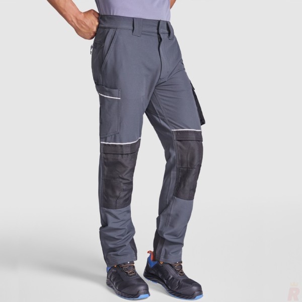 Pantalón Largo Técnico Laboral Stretch Multibolsillos Unisex WALL