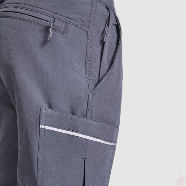 Pantalón Largo Técnico Laboral Stretch Multibolsillos Unisex WALL