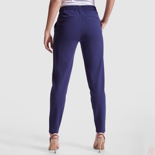 Pantalón Largo Vestir Elástico Pinzas Mujer LARISA