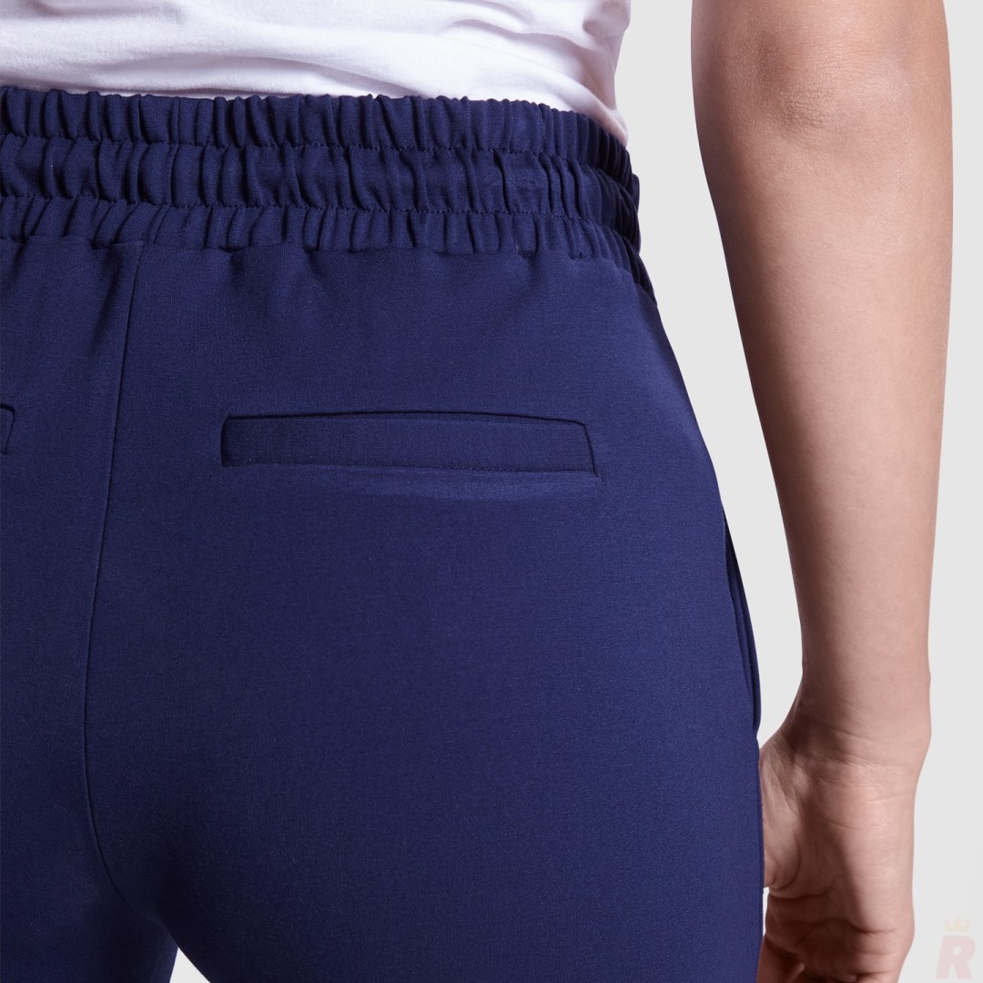 Pantalón Largo Vestir Elástico Pinzas Mujer LARISA