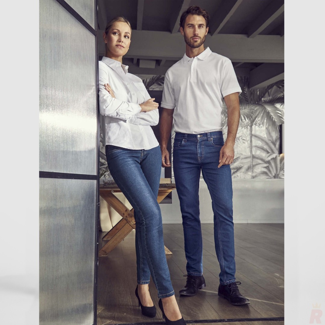 Pantalón Vaquero Largo Clásico Mujer BROCK WOMAN