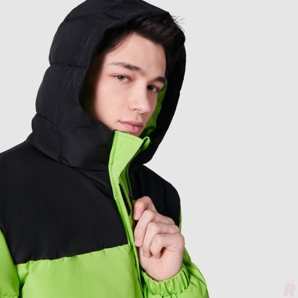 Parka Acolchada Combinada Capucha Fija Infantil TALLIN