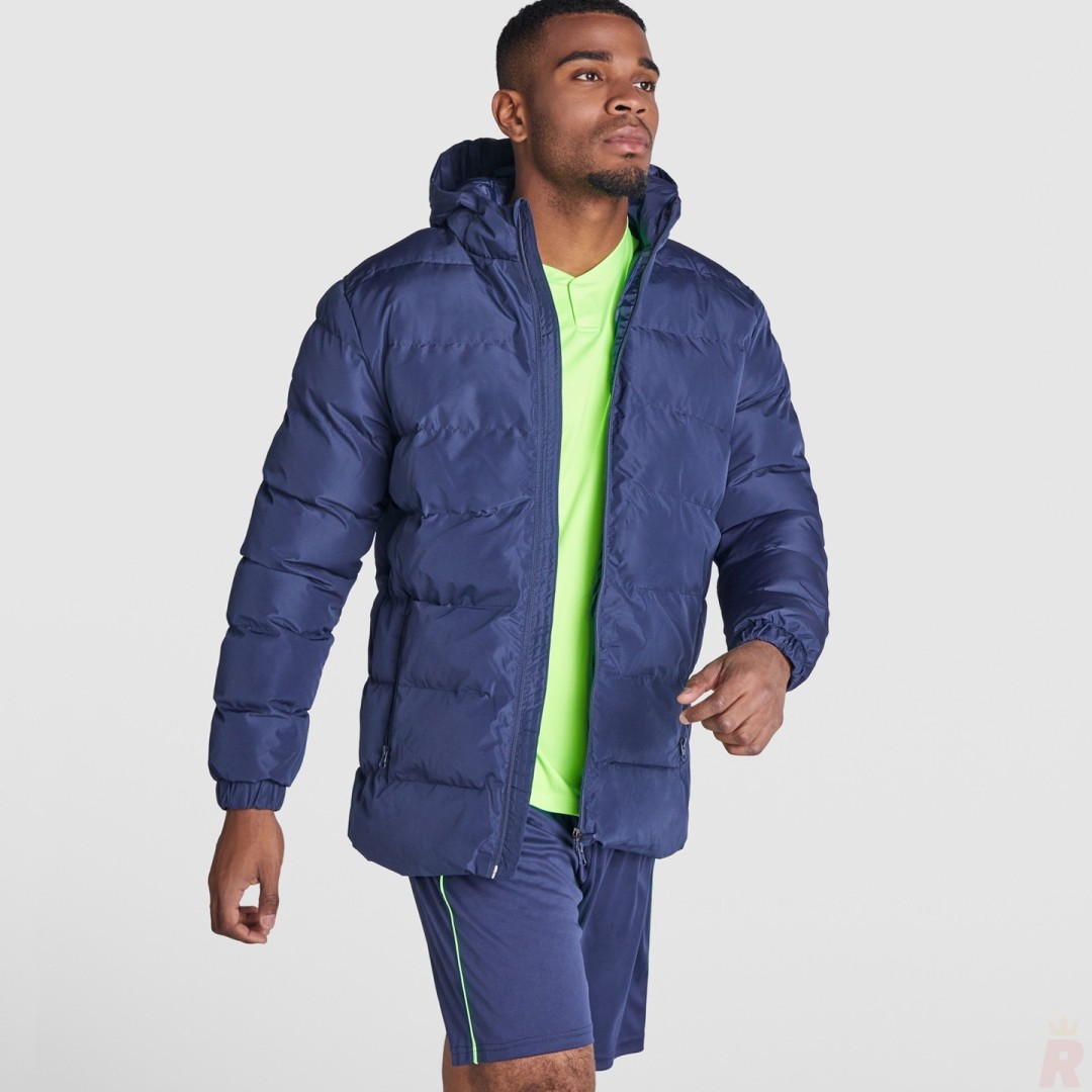 Parka Deportiva Acolchada Capucha Fija Adulto...