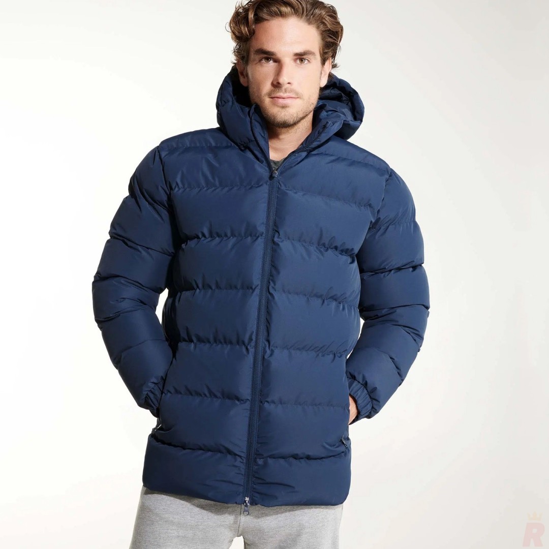 Parka Deportiva Acolchada Capucha Fija Adulto...