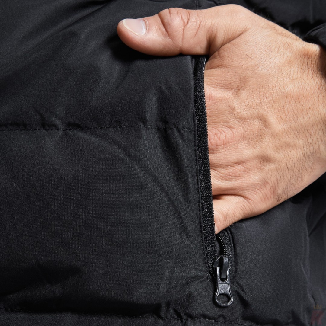 Parka Deportiva Acolchada Capucha Fija Adulto...