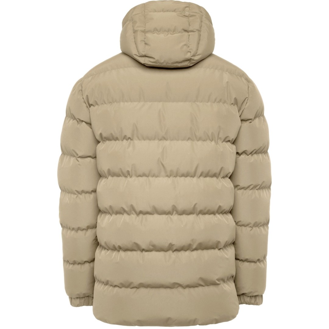 Parka Deportiva Acolchada Capucha Fija Adulto...