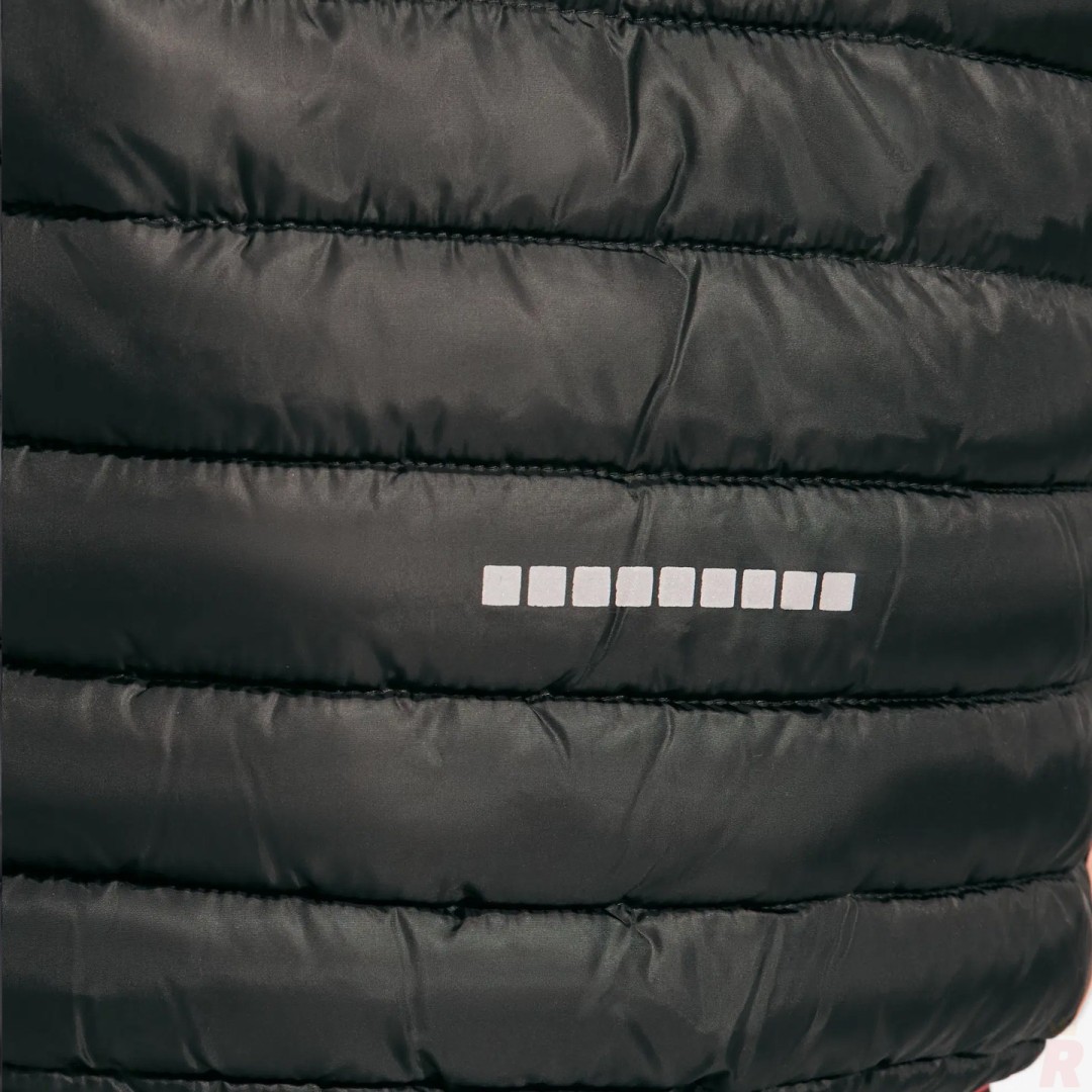 Parka Deportiva Acolchada Reflectante Capucha...