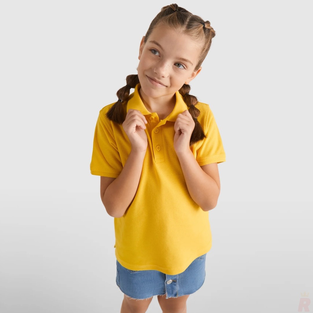 Polo Básico Infantil 100% Algodón Punto Piqué STAR