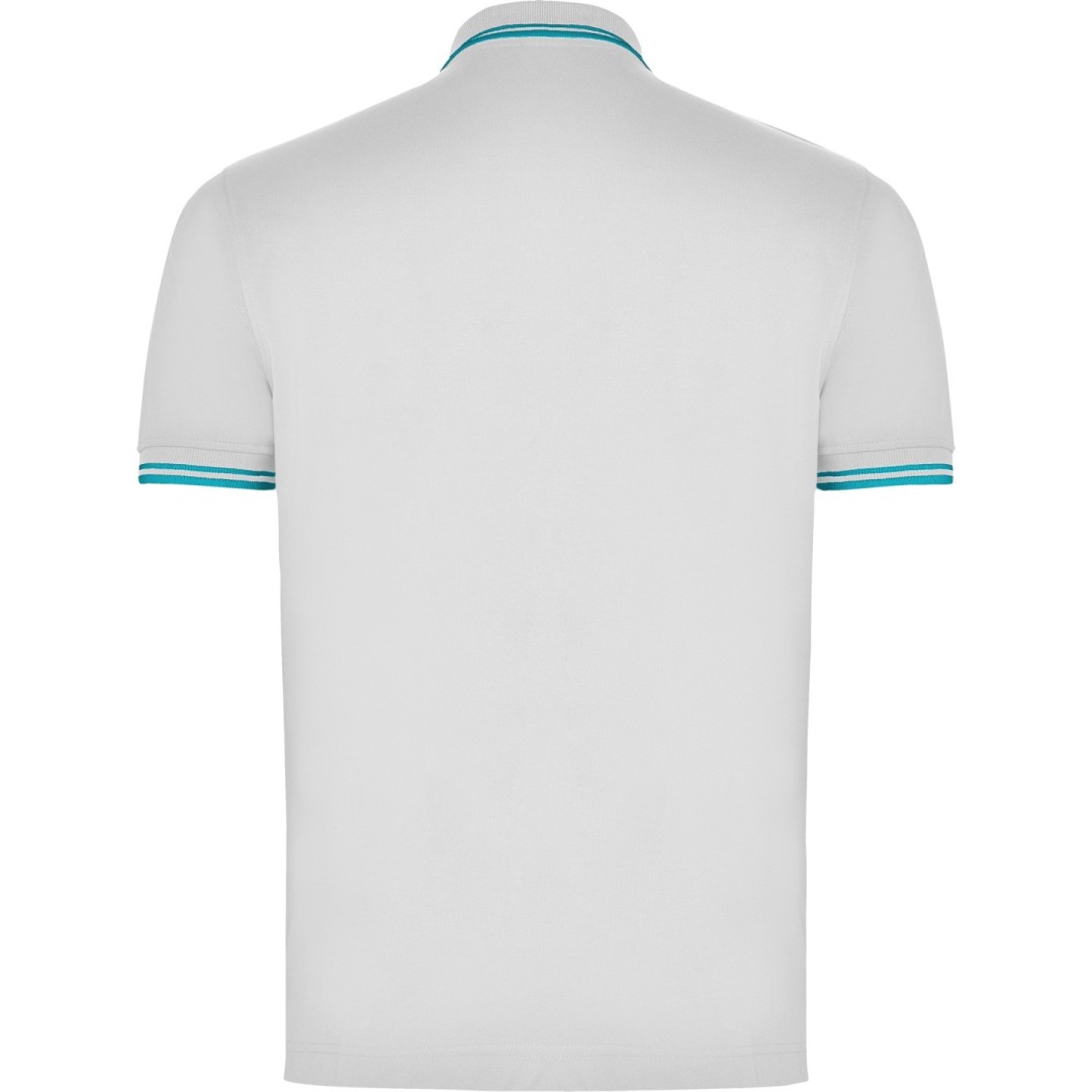 Polo Combinado Bicolor Hombre 100% Algodón...