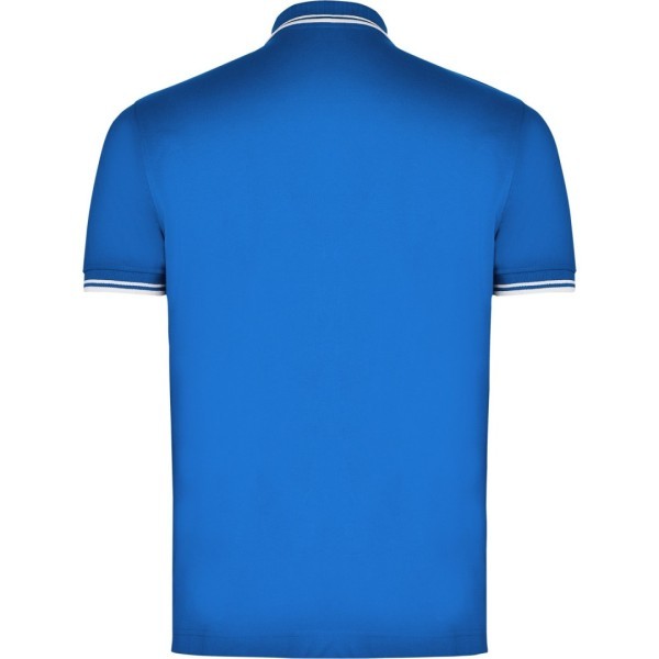 Polo Combinado Bicolor Hombre 100% Algodón Peinado MONTREAL