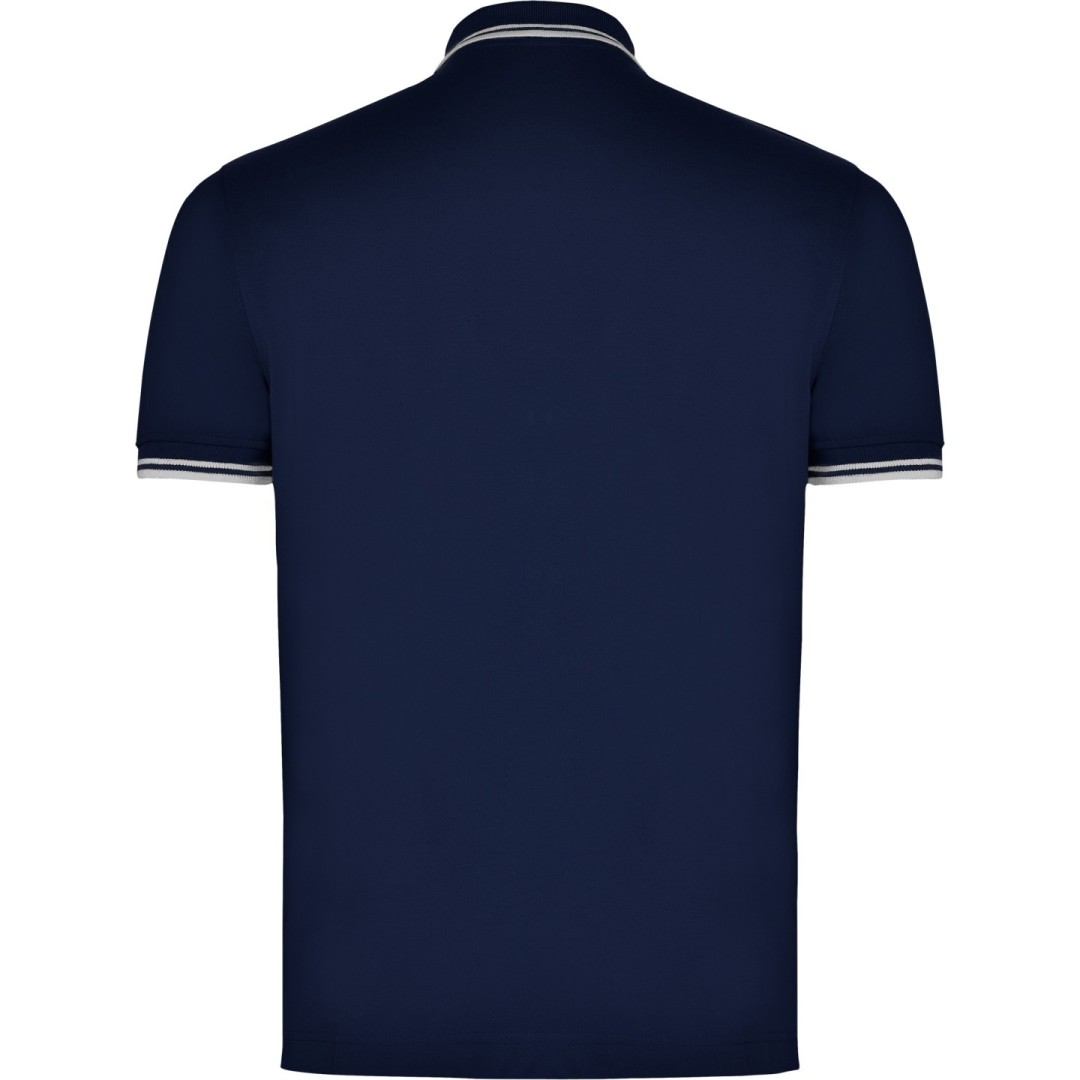 Polo Combinado Bicolor Hombre 100% Algodón...