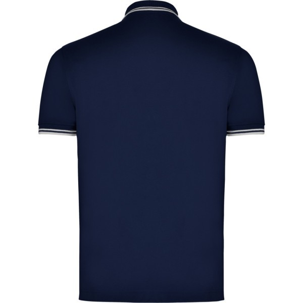 Polo Combinado Bicolor Hombre 100% Algodón Peinado MONTREAL