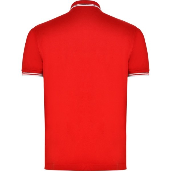 Polo Combinado Bicolor Hombre 100% Algodón Peinado MONTREAL