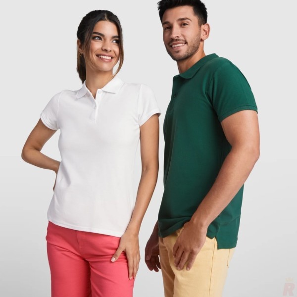 Polo Ecológico Entallado Mujer 100% Algodón Orgánico PRINCE WOMAN