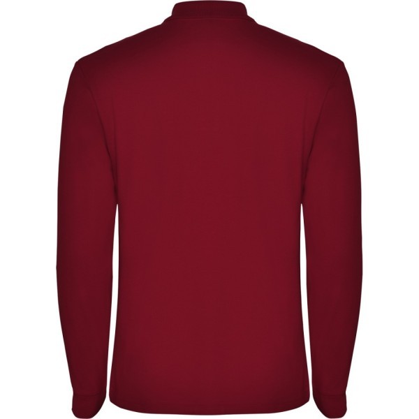 Polo Hombre Manga Larga 100% Algodón Piqué ESTRELLA L/S