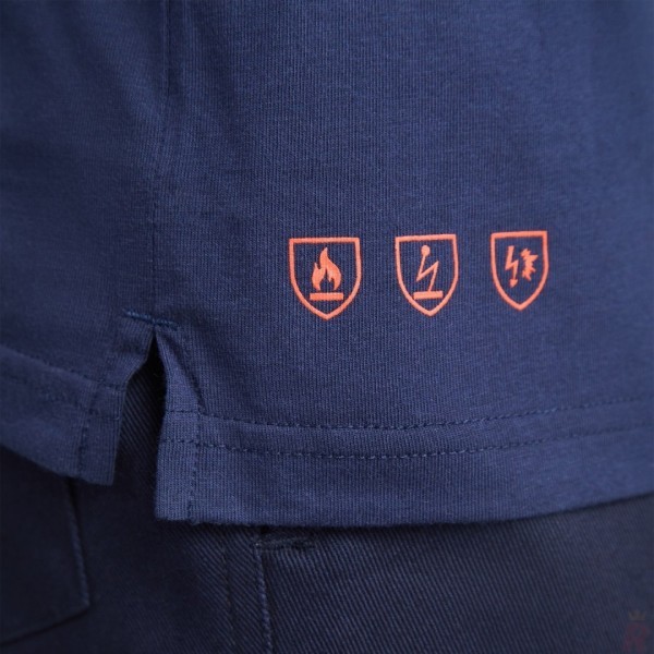 Polo Ignífugo Trabajo Manga Larga Unisex SANTANA