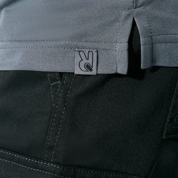 Polo Laboral Técnico Combinado Antibacterial Unisex SAMURAI