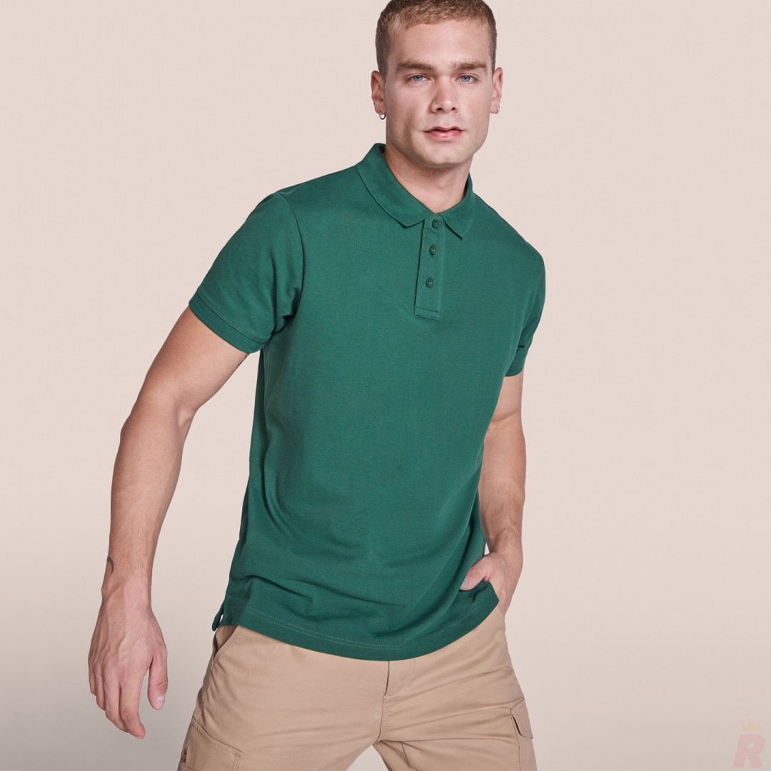 Polo Manga Corta Hombre 100% Algodón Peinado...