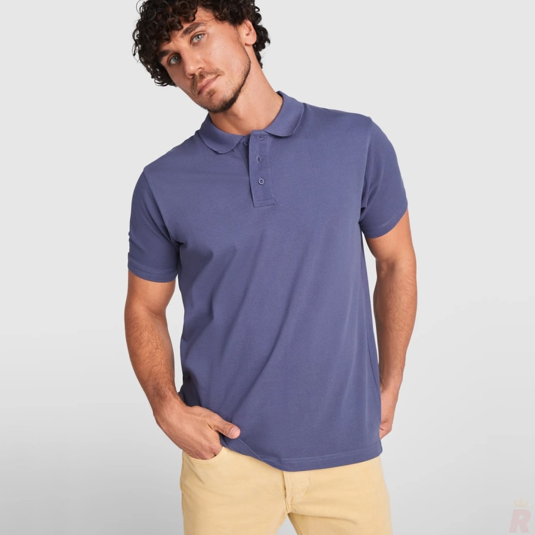 Polo Manga Corta Hombre 100% Algodón Peinado...