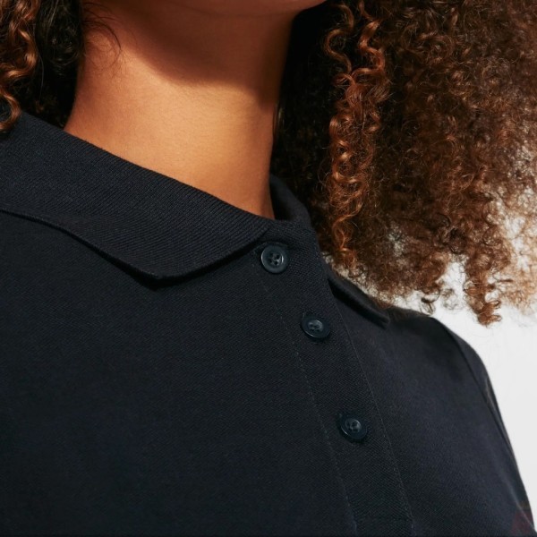 Polo Mujer Entallado Manga Larga 100% Algodón Piqué ESTRELLA WOMAN L/S