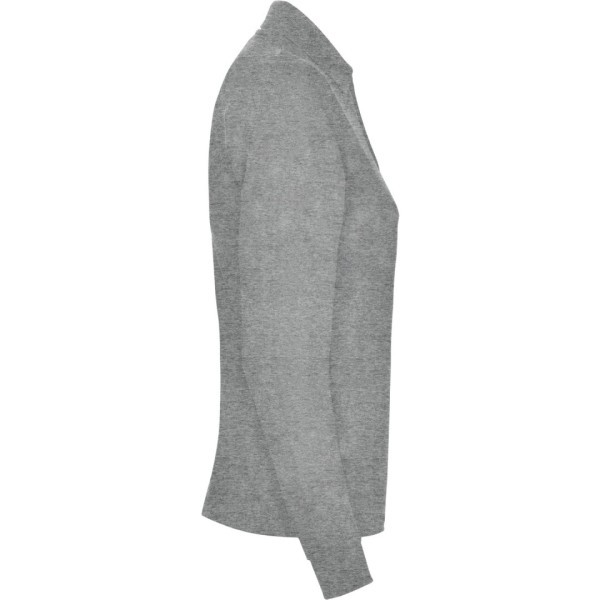 Polo Mujer Entallado Manga Larga 100% Algodón Piqué ESTRELLA WOMAN L/S