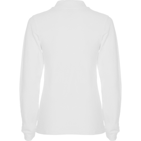 Polo Mujer Entallado Manga Larga 100% Algodón Piqué ESTRELLA WOMAN L/S