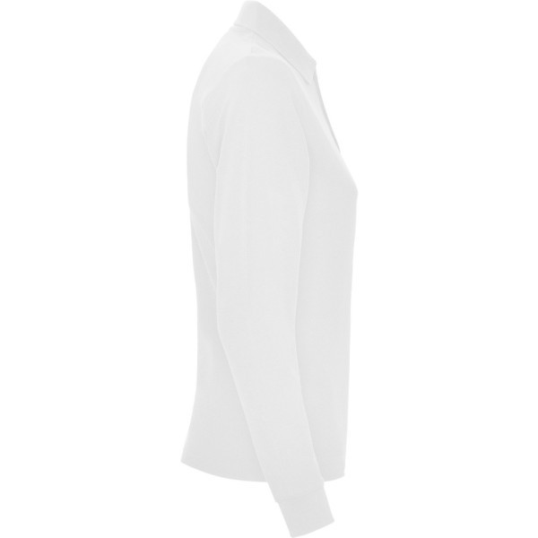 Polo Mujer Entallado Manga Larga 100% Algodón Piqué ESTRELLA WOMAN L/S