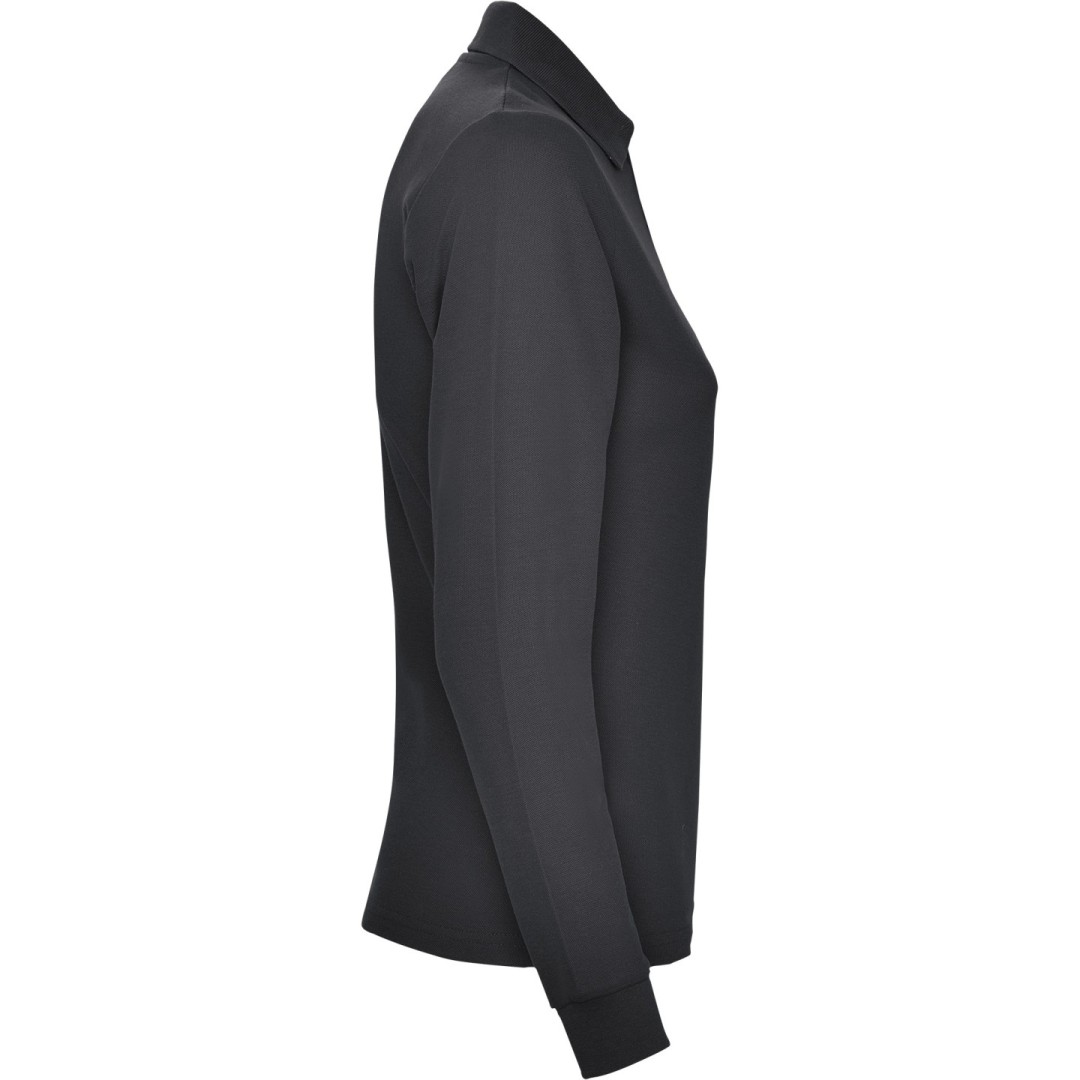 Polo Mujer Entallado Manga Larga 100% Algodón...