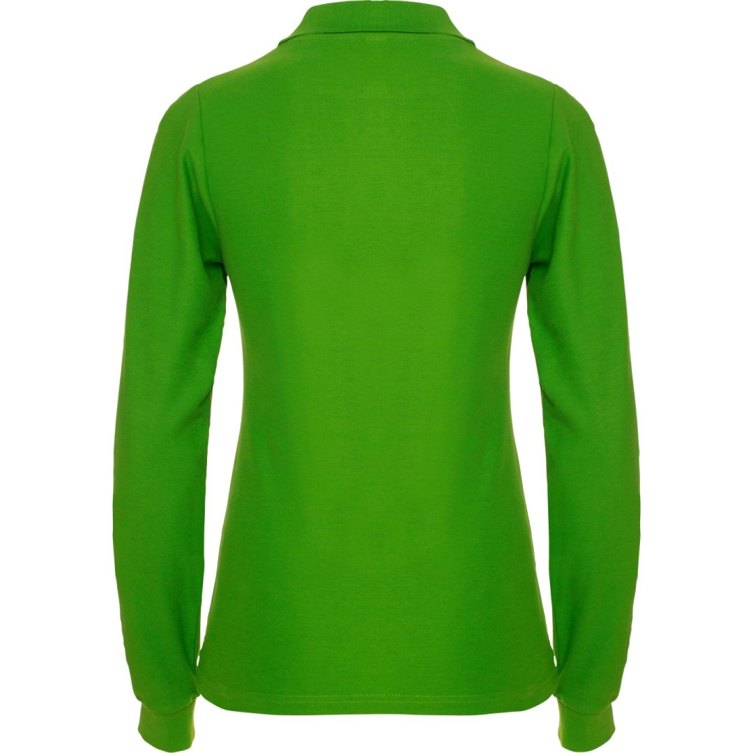 Polo Mujer Entallado Manga Larga 100% Algodón...
