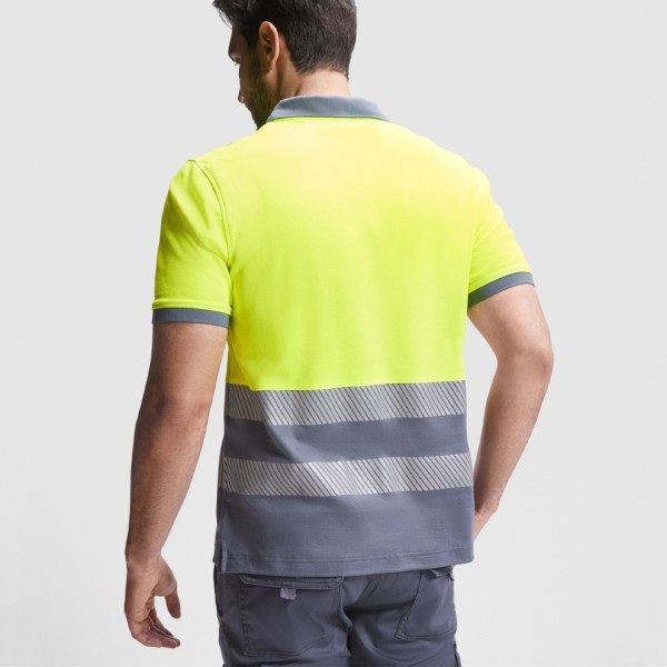 Polo Técnico Alta Visibilidad Hombre Manga Corta ATRIO