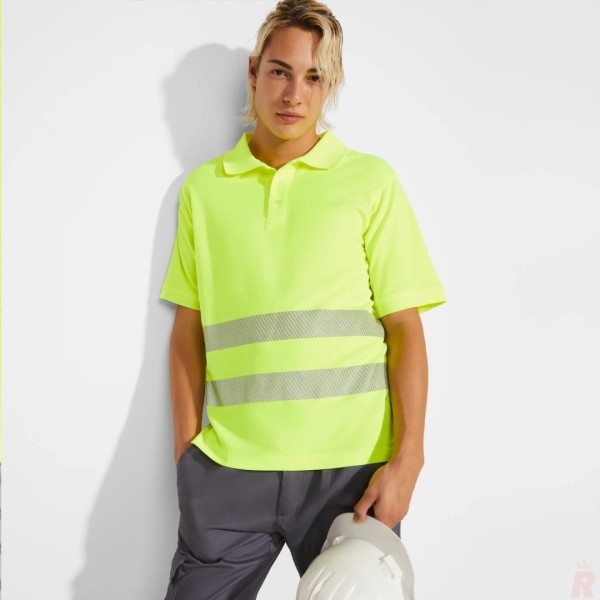 Polo Técnico Alta Visibilidad Hombre Manga Corta ATRIO