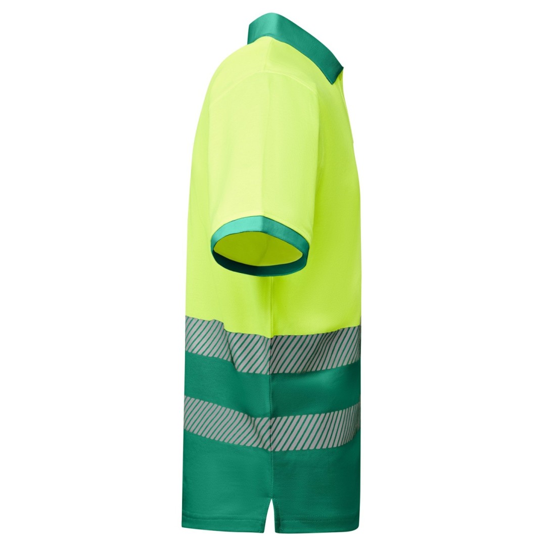 Polo Técnico Alta Visibilidad Hombre Manga...