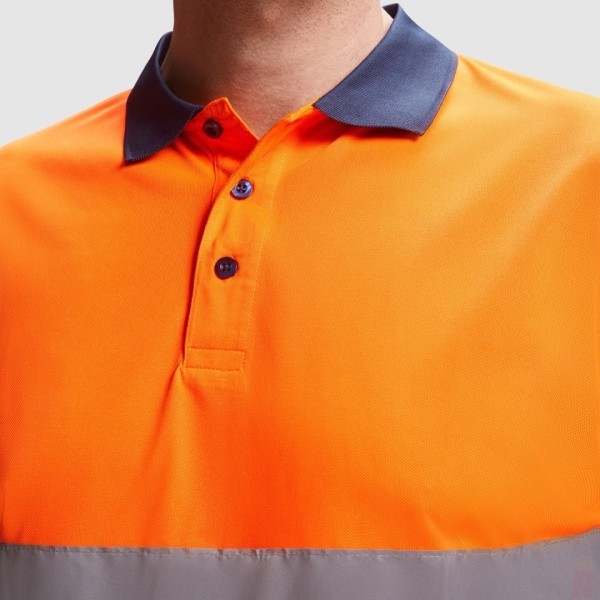 Polo Técnico Alta Visibilidad Hombre Manga Corta POLARIS