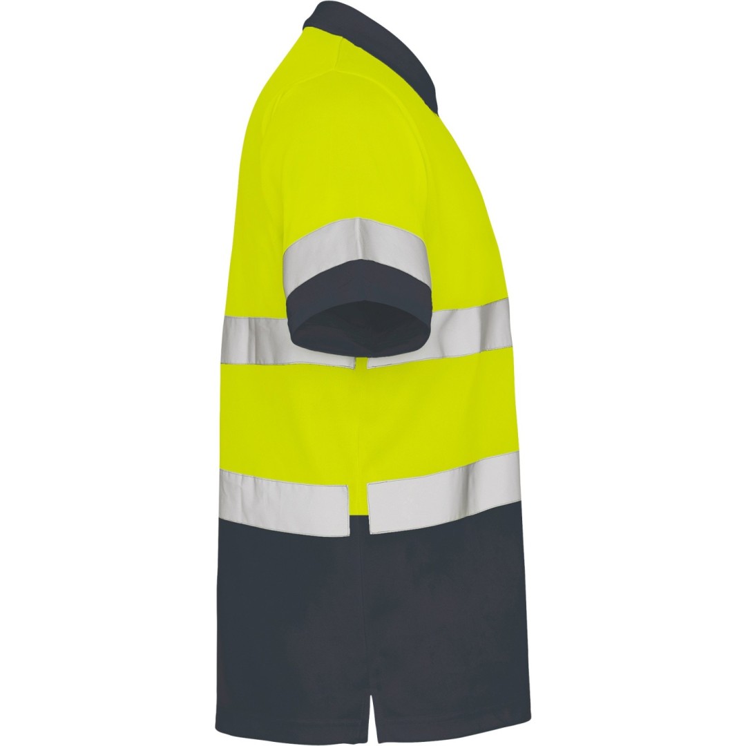 Polo Técnico Alta Visibilidad Hombre Manga...