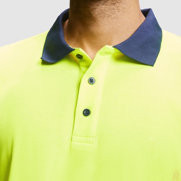 Polo Técnico Alta Visibilidad Hombre Manga Larga ATRIO LS