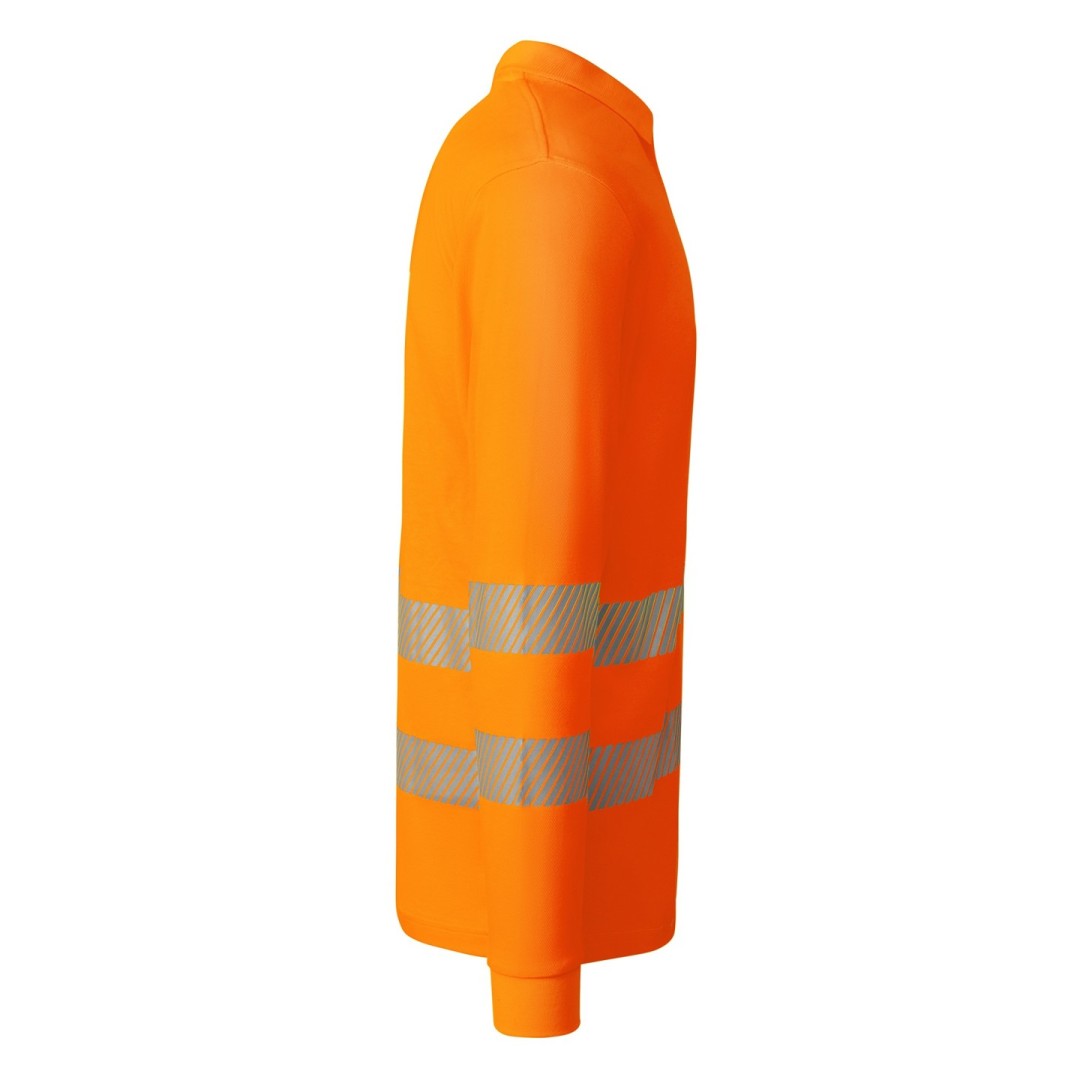 Polo Técnico Alta Visibilidad Hombre Manga...