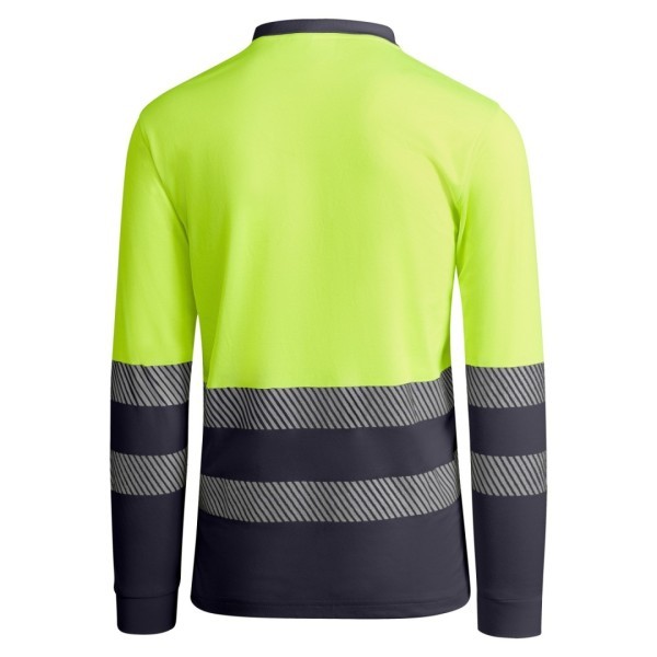 Polo Técnico Alta Visibilidad Hombre Manga Larga ATRIO LS