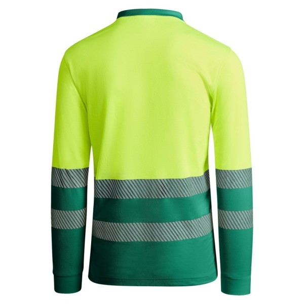 Polo Técnico Alta Visibilidad Hombre Manga Larga ATRIO LS