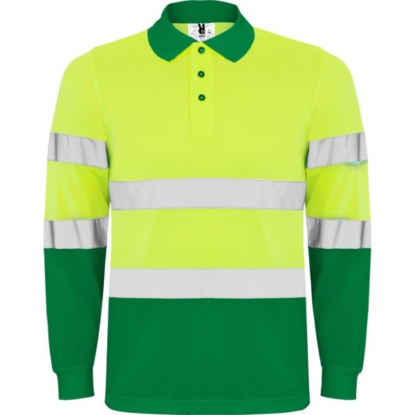 Polo Técnico Alta Visibilidad Hombre Manga Larga POLARIS L/S