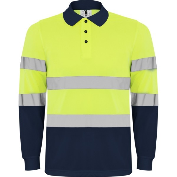 Polo Técnico Alta Visibilidad Hombre Manga Larga POLARIS L/S