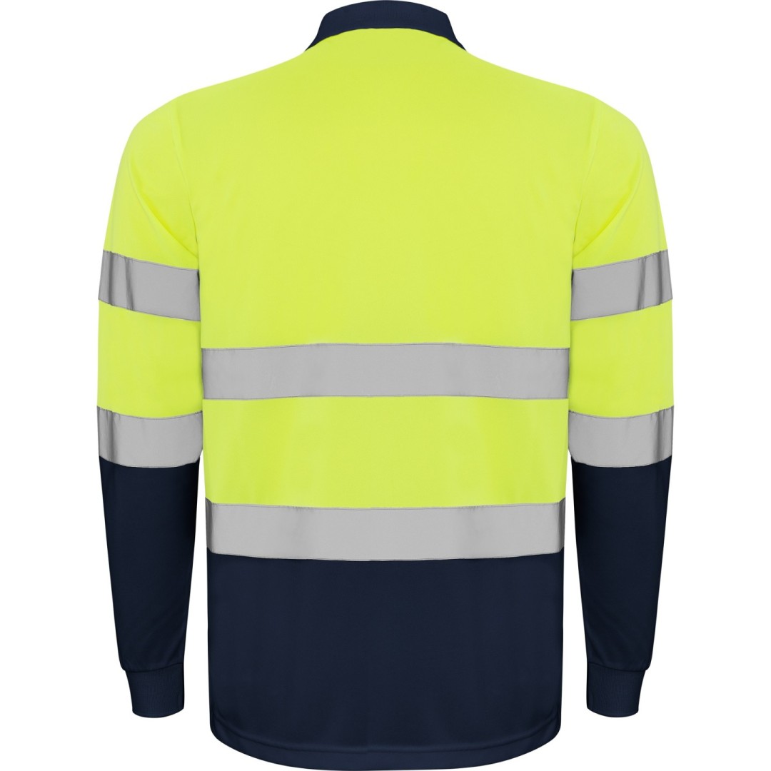 Polo Técnico Alta Visibilidad Hombre Manga...