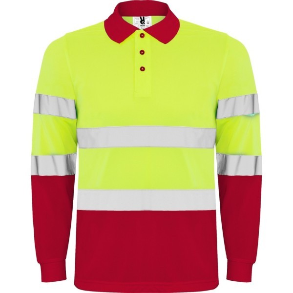 Polo Técnico Alta Visibilidad Hombre Manga Larga POLARIS L/S