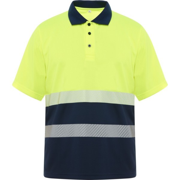 Polo Técnico Alta Visibilidad Unisex Manga Corta VEGA