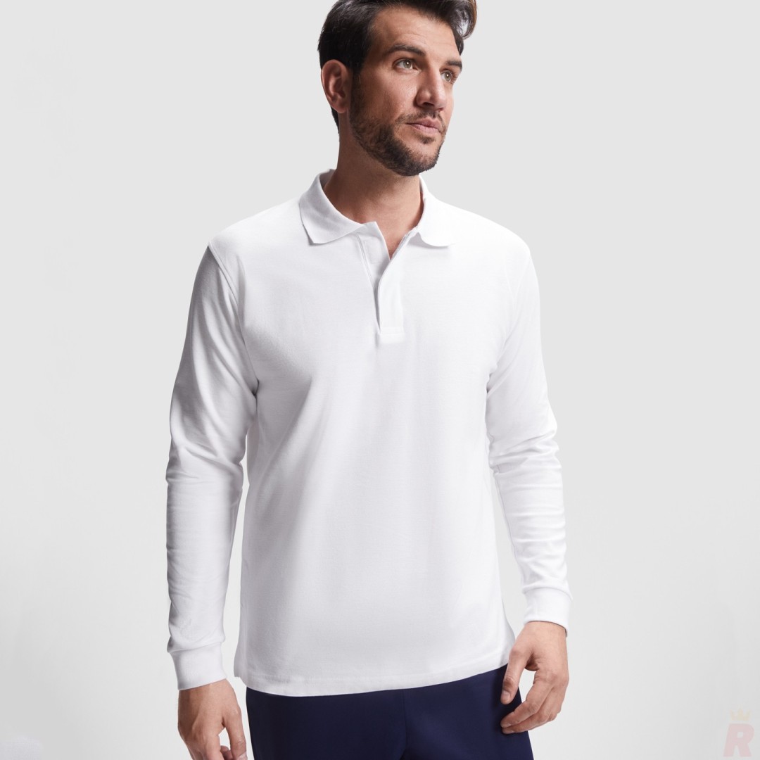 Polo Unisex Alimentación Manga Larga 100%...